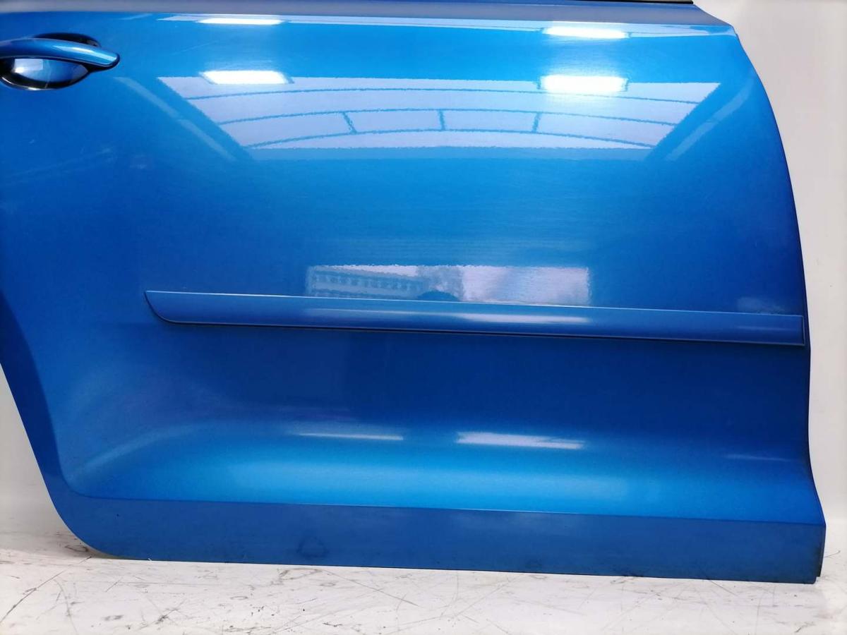 Skoda Rapid NH original T&uuml;r hinten rechts Limousine LF5W Race Blue Bj.2013